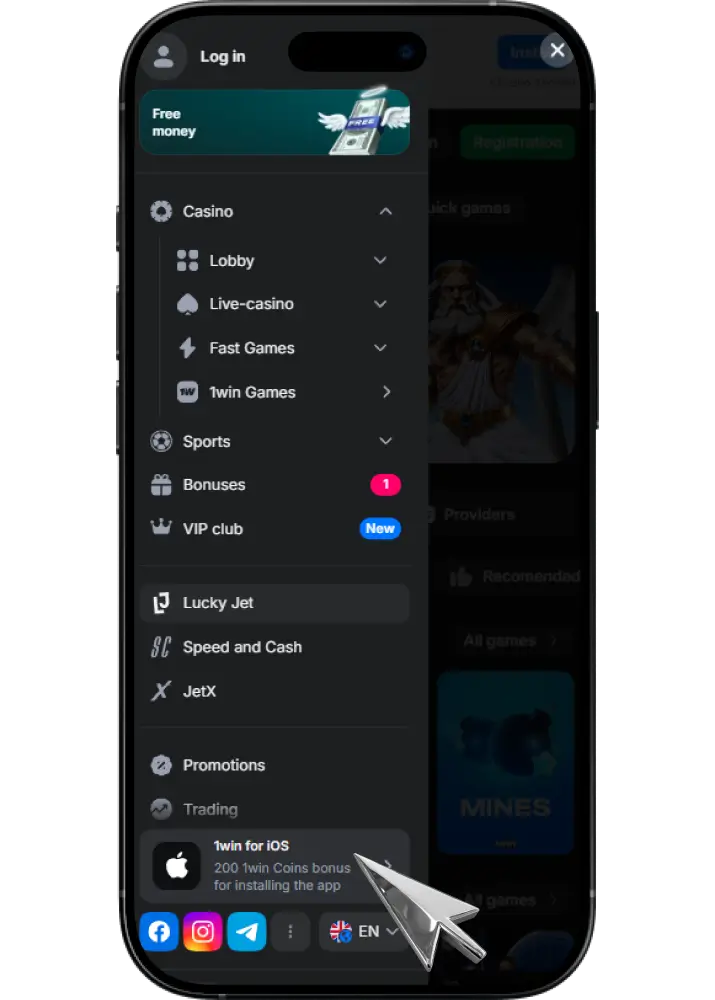 1win India app